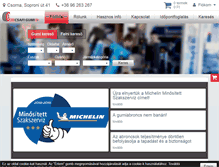 Tablet Screenshot of csafigumi.hu